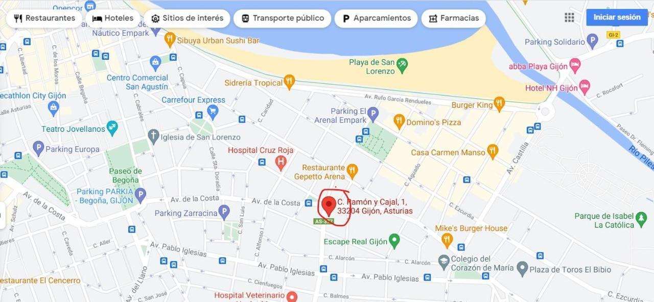 Apto Ramon Y Cajal,1- Centrico Y Cerca De Playa San Lorenzo-3Hab Garaje Opc خيخون المظهر الخارجي الصورة